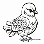 Peace dove coloring pages