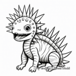 Kentrosaurus coloring pages