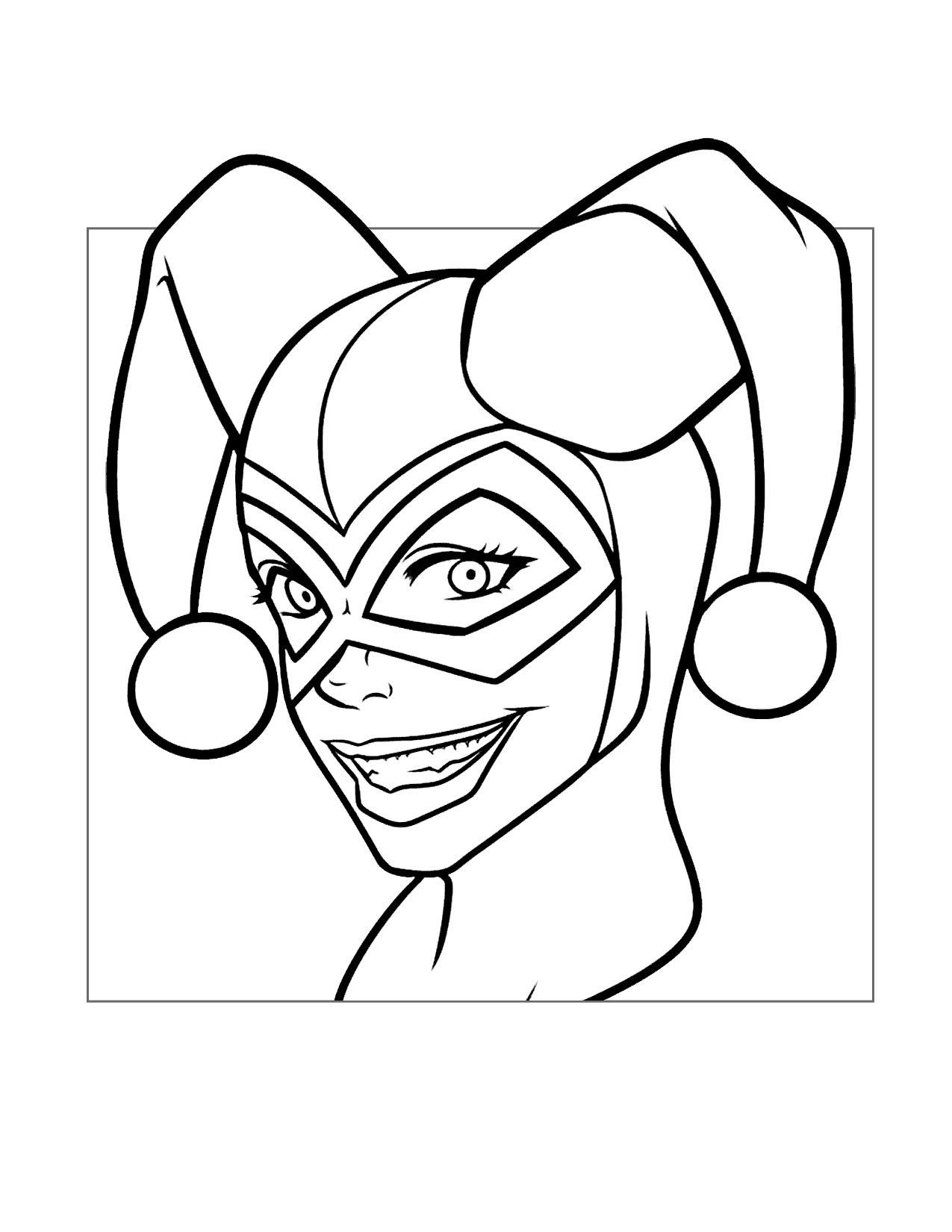 Harley quinn pages â printable pages