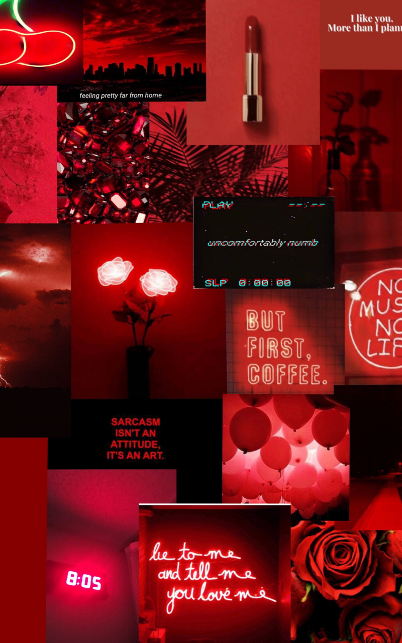 Red dark aesthetic wallpapers