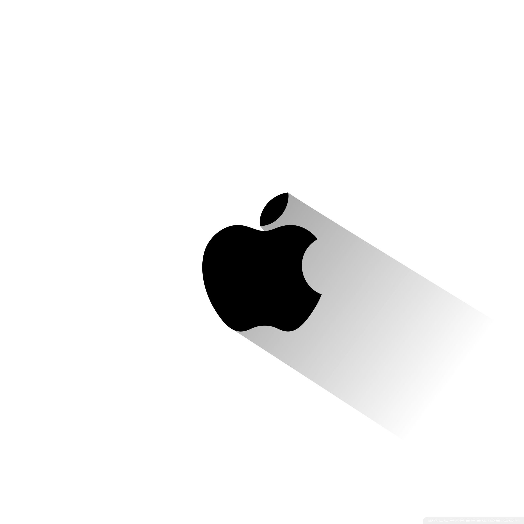 White apple logo wallpapers