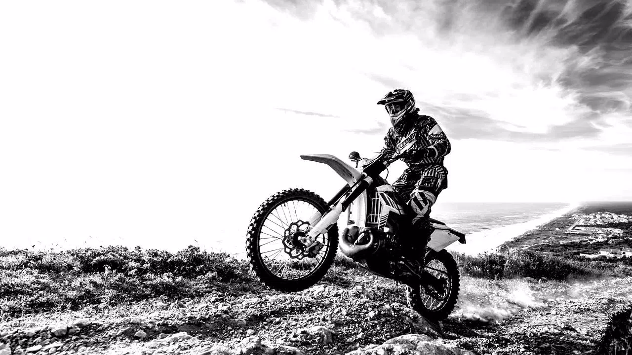 Black n white dirt bike wallpapers apk fãr android herunterladen