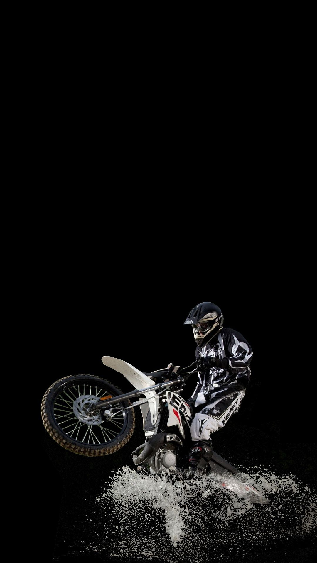 Black dirt bike wallpapers