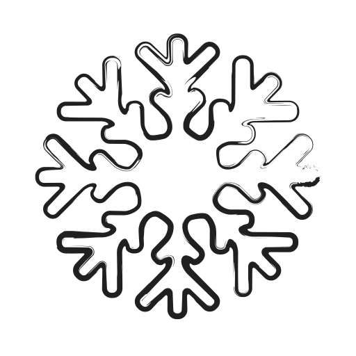 Snow christmas forecast weather winter icon