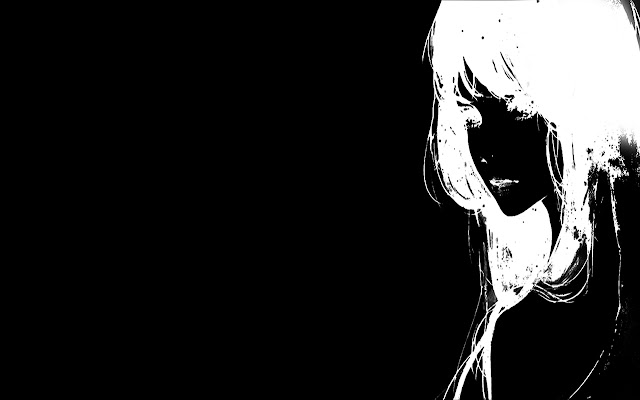 Download Free 100 + black and white female anime Wallpapers