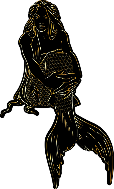 Over free mermaid vectors