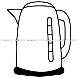 Kettle silhouette