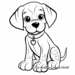 Beagle coloring pages