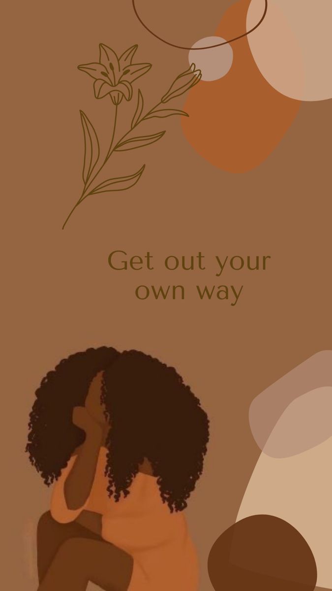 Get out your own way black girl magic art black art painting black art pictures