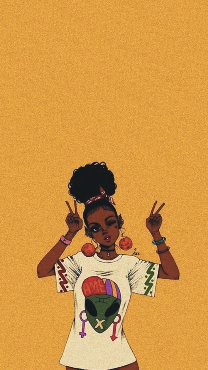 Art estilo vintage cool tattoos illustration girl creative httpsweheartitentryâ black art pictures drawings of black girls vintage cartoon