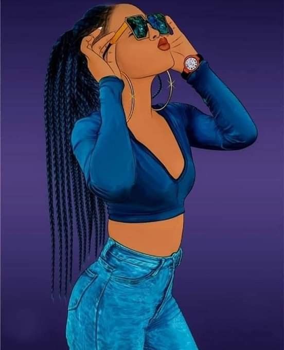 Pin by floresãa de deus on fundos de celularwallpapers e capas para facebook â black girl art black love art drawings of black girls