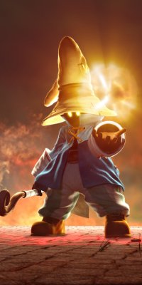 Black mage final fantasy phone wallpapers