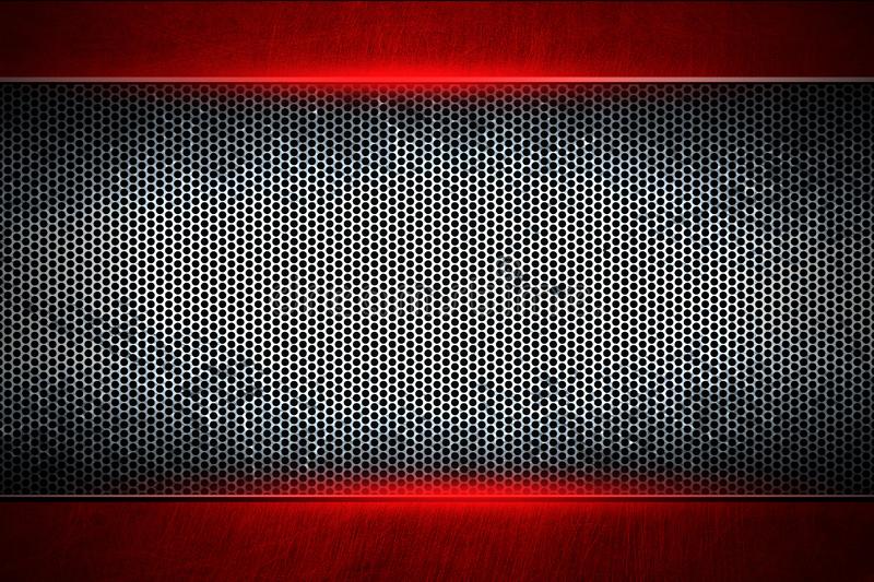 abstract technology background red