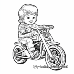 Motorcycle coloring pages