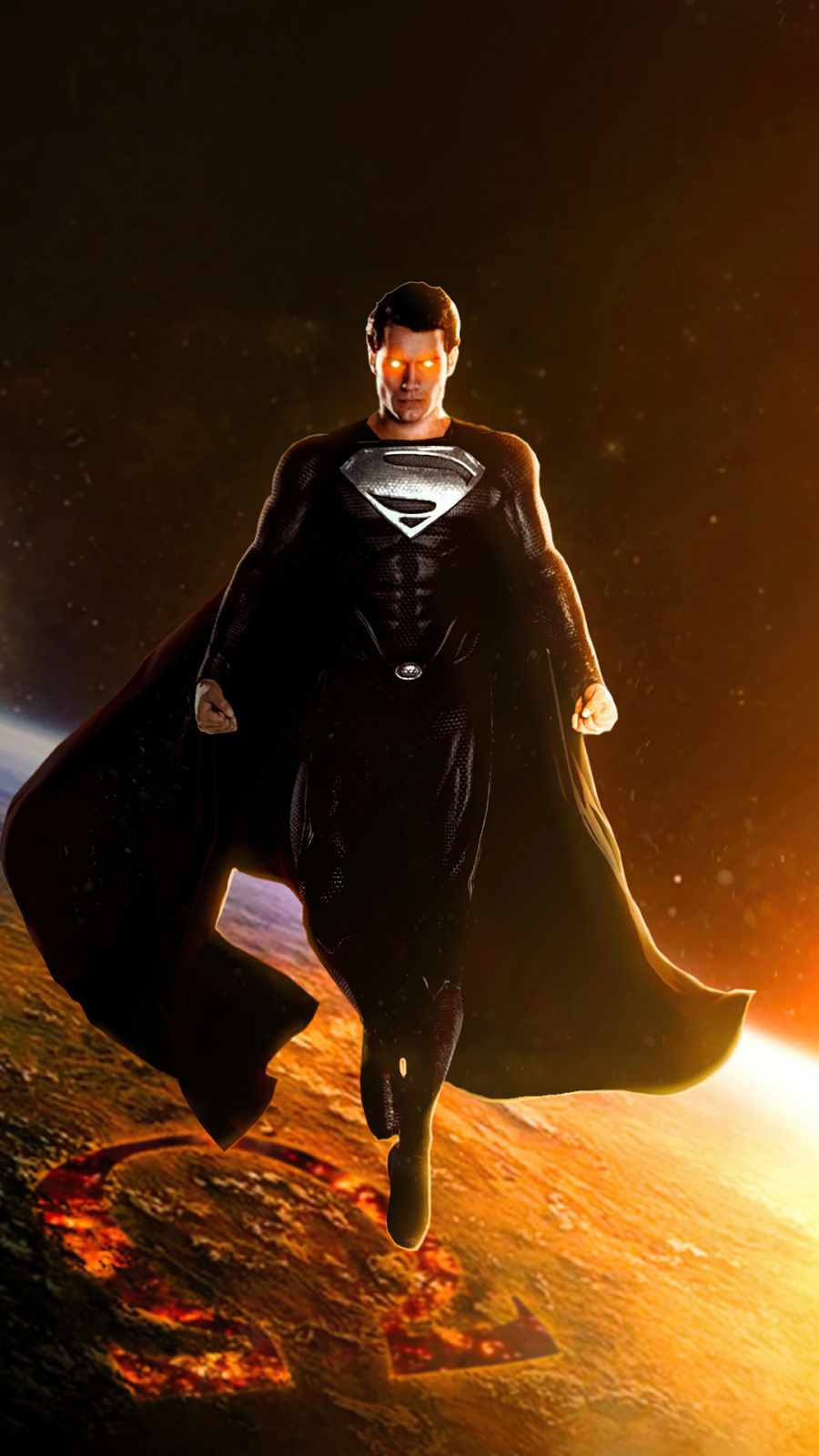 Black suit superman snyder cut