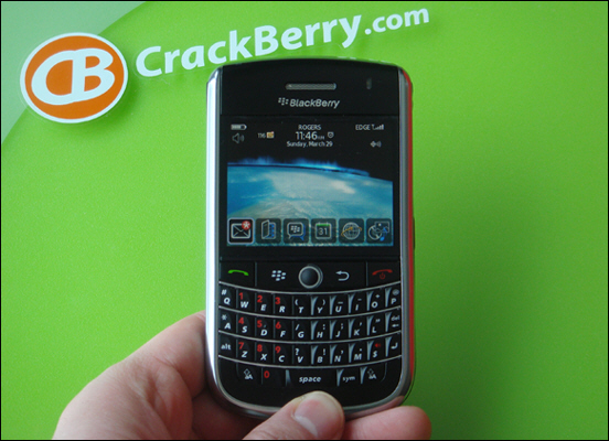 Blackberry tour review