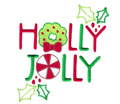 Christmas embroidery designer mall