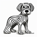 Dog bone coloring pages