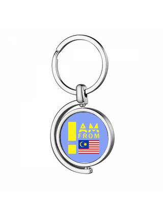 Medallion holder keychain