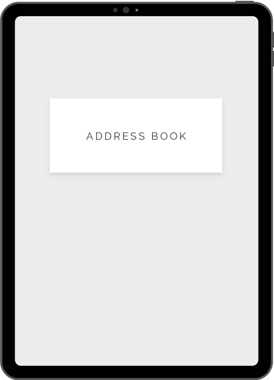 Digital address book