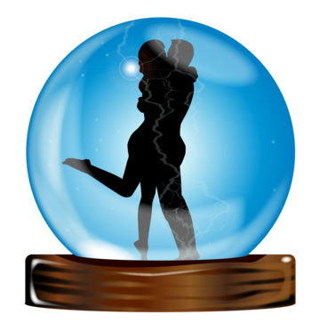 Crystal ball png vector psd and clipart with transparent background for free download