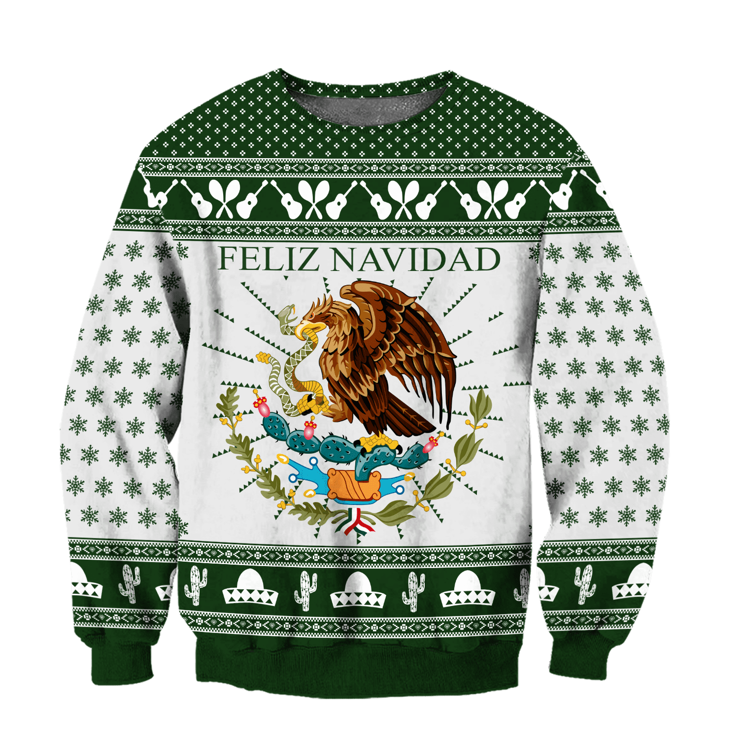 Mexico aztec feliz navida christmas sweatshirt ugly christmas plaid xmas gift