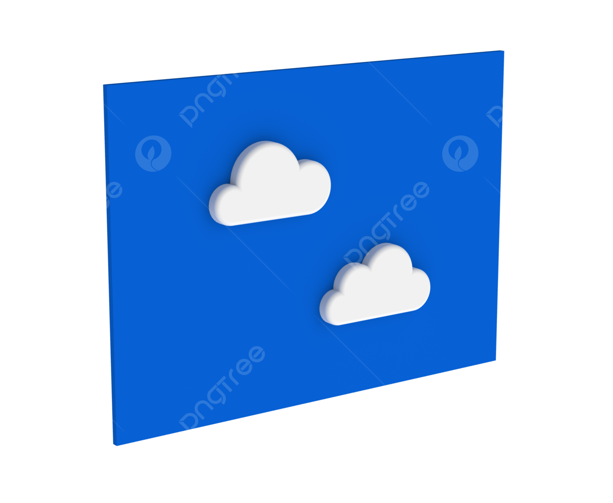 Blue sky board with d bright art natural png transparent image and clipart for free download