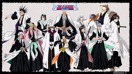 Bleach wallpaper shinigami captains