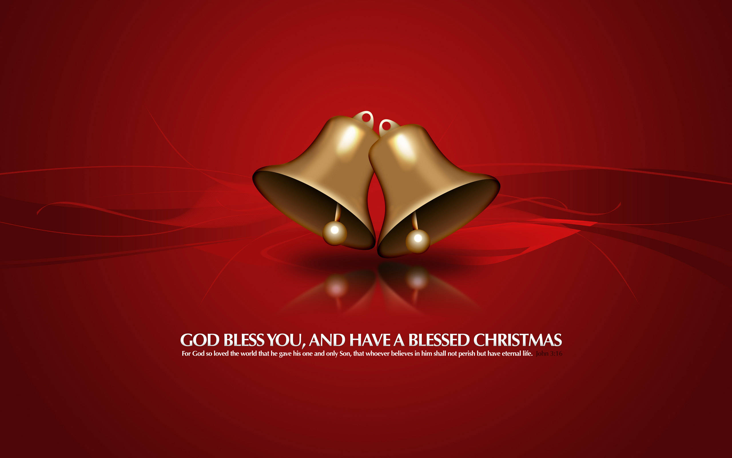 Download blessed christmas bells wallpaper