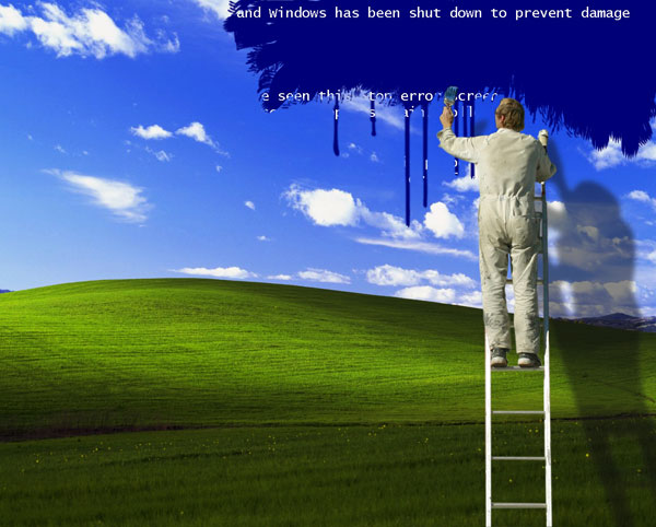 Funny windows xp wallpaper