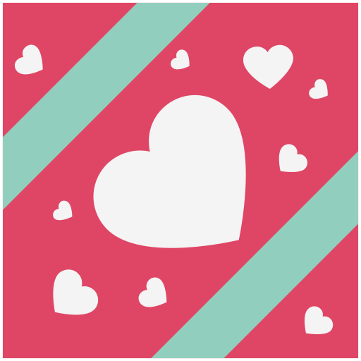 Heart generic color fill icon