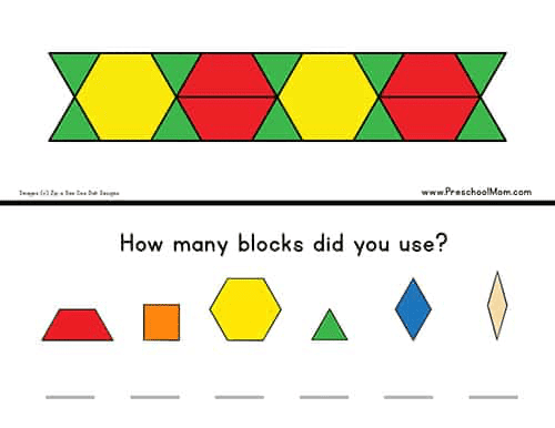 Pattern block templates