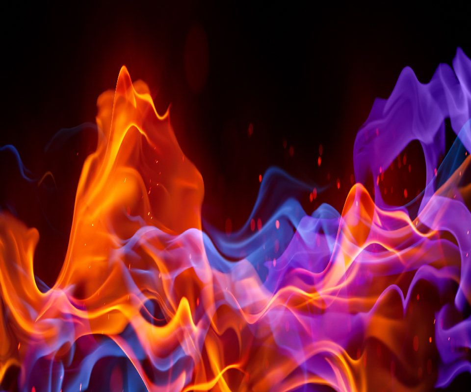 Red and blue fire wallpaper blue and white wallpaper scary wallpaper background hd wallpaper