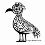 Dodo bird coloring pages