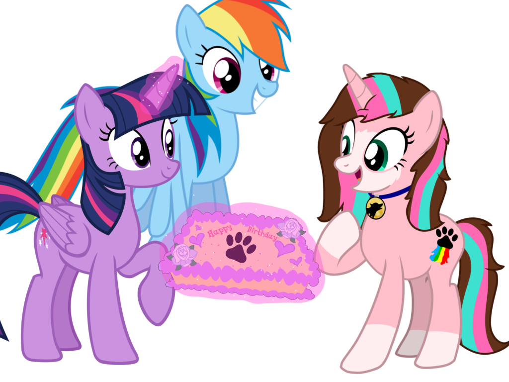 Happy birthday myartsypaws by bluemario on