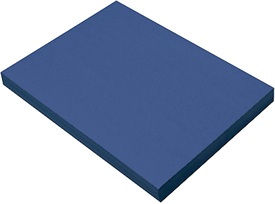 Prang formerly sunworks construction paper bright blue x sheets