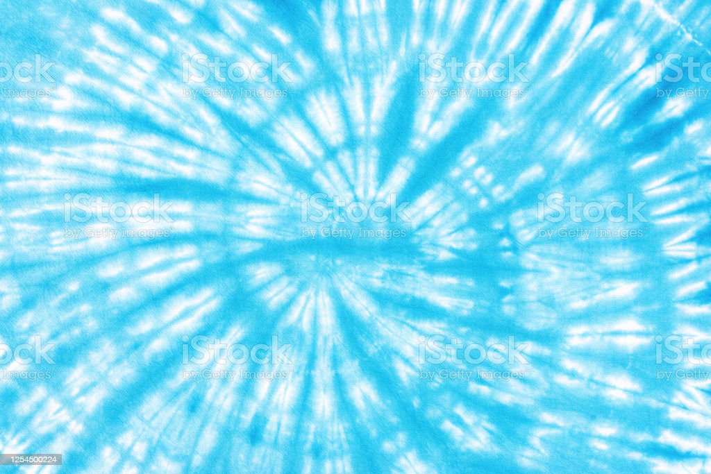 Tie Dye Pattern With Abstract Blue Background. Detail Of Cotton Fabric  Texture. Stock Photo, Picture and Royalty Free Image. Image 126452327.