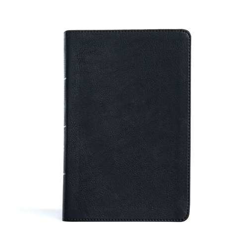 Csb large print personal size reference bible charcoal leathertouch