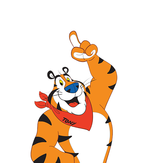 Frosted flakes tony the tiger beach towel by zohaib daley