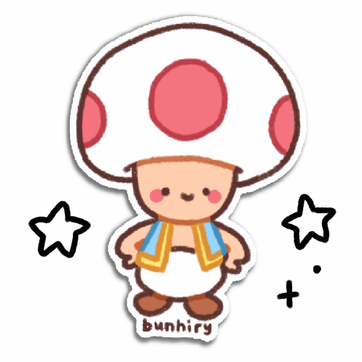 Chibi toad sticker â