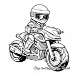 Motorcycle coloring pages