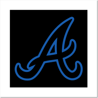 Vintage atlanta braves baseball posters and art prints for sale