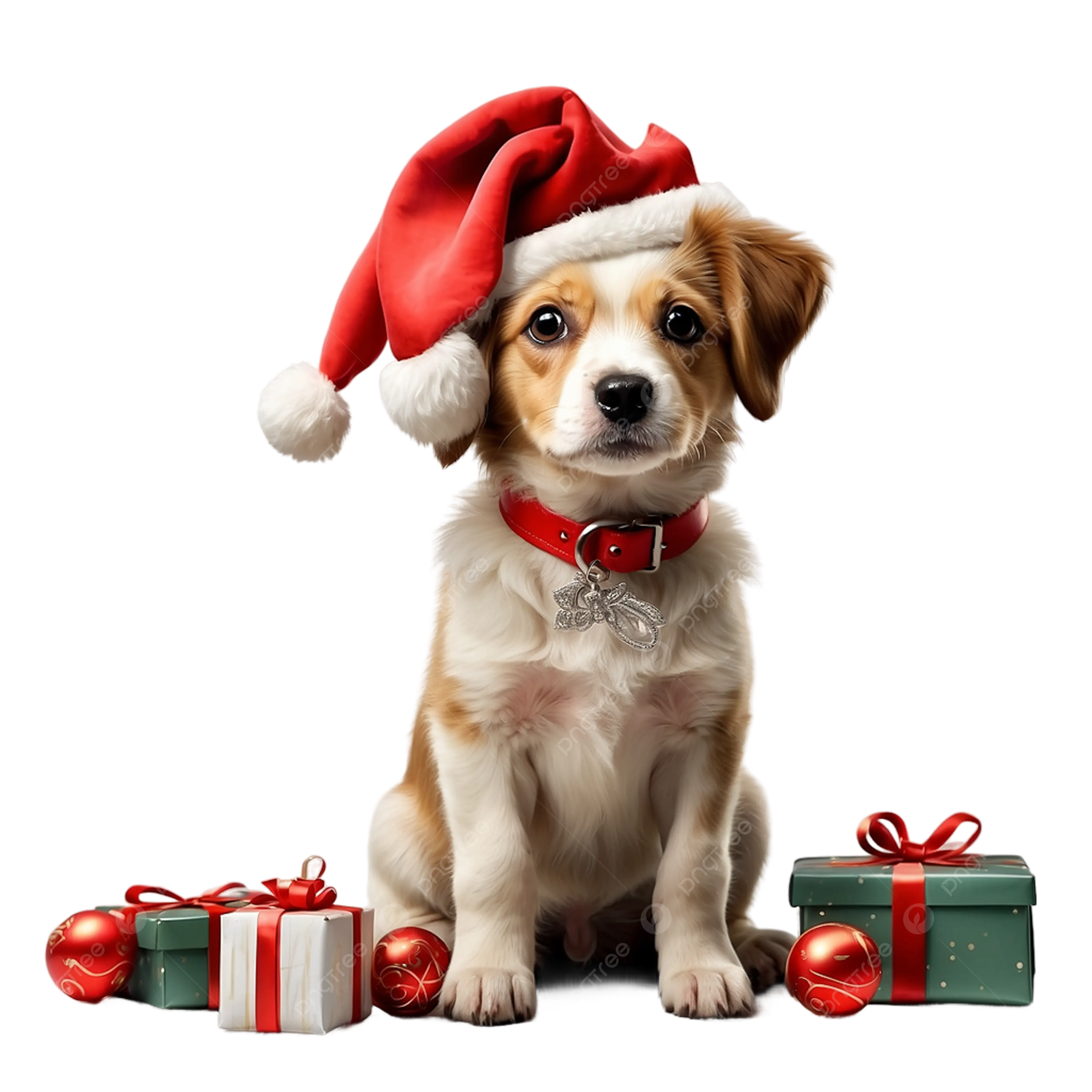 Christmas dog png transparent images free download vector files