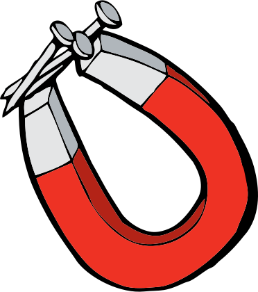 Red and white rope clip art image