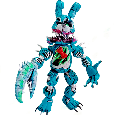 Fnaf jumbo animatronic twisted bonnie action figure five nights at freddys