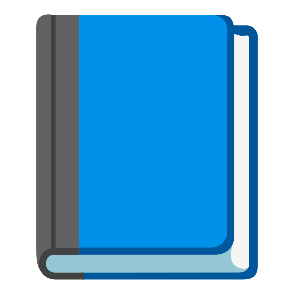 Ð blue book emoji