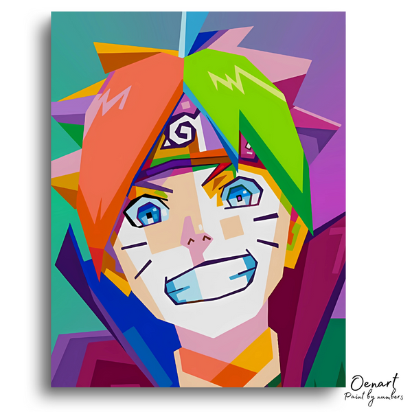 Boruto karma mode pop art