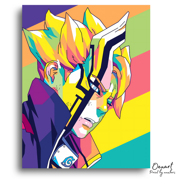 Boruto karma mode pop art