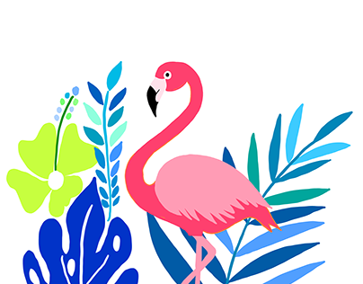 Flamingo projects photos videos logos illustrations and branding on