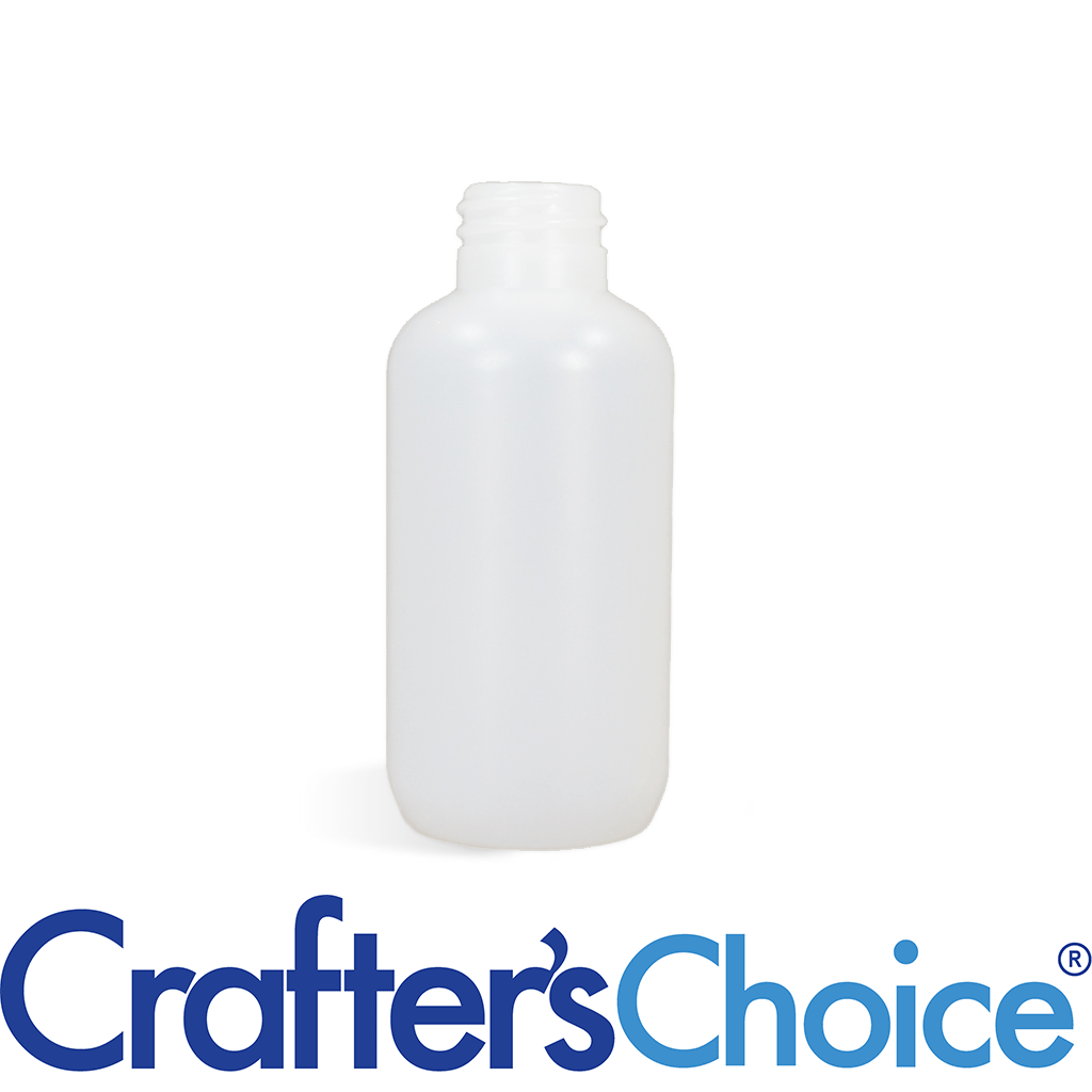 Oz natural hdpe boston round bottle